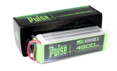PULSE 4500mAh 6S 22.2V 65C - LiPo Battery