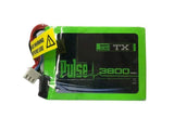 Pulse 3800mAh Transmitter 7.4V 2S Lipo Battery for FrSky QX7 & Spektrum DX7S/DX8/DX9 - HeliDirect
